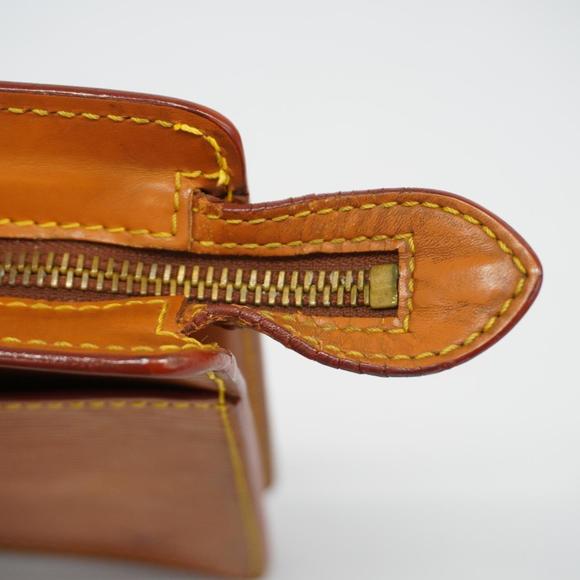 Louis Vuitton Clutch Bag Epi Pochette Zipang Gold - Picture 8 of 12